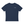 Navy Blue Stretch Athletic T Shirt laid flat, front view with small white chest wordmark