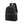 Black canvas backpack covered in black cone studs with a double zip closure