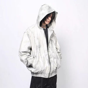 Style Patchwork Cyberpunk Hoodie