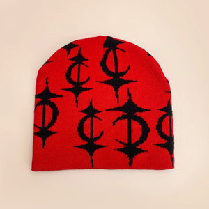 Style Pattern Beanie Y2K