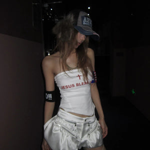 Style Tube Top Y2k