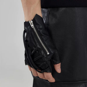 Style Zipper Techwear Tactical Gloves
