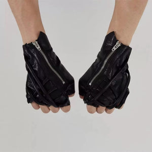 Style Zipper Techwear Tactical Gloves
