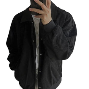 Stylish Men's Jacket Y2K - product view on white background