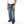 Stylish Metal Ring Design Y2K Jeans