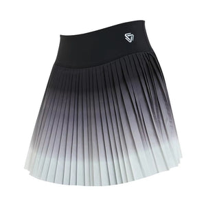 Summer Black Skort Pleated
