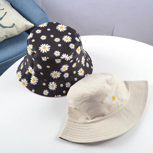 Summer Daisy Bucket Hats