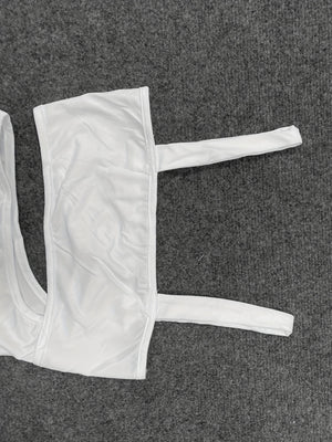 Summer Stylish White Bodysuit