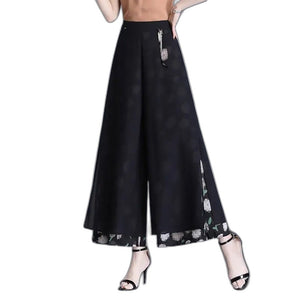 Summer Thin Skirt Pants - product view on white background