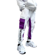Pantalon Cyberpunk blanc d'été