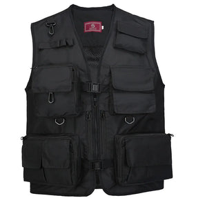 Supreme Mesh Cargo Vest Black