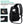 Black sling bag sized for a 7.9 inch tablet with a wide chest strap