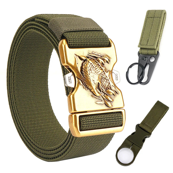 Tactical Belt Male Gold