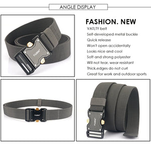 Tactical Belt Pluggable Buckle