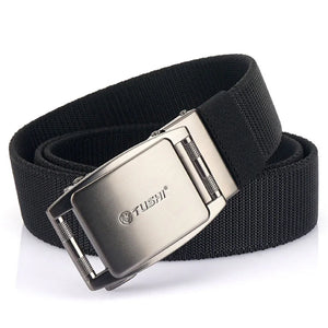 Tactical Belt Silver Buckle