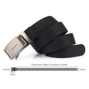 Tactical Belt Silver Buckle