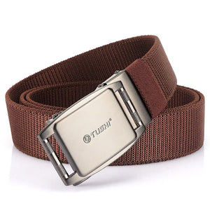 Tactical Belt Silver Buckle