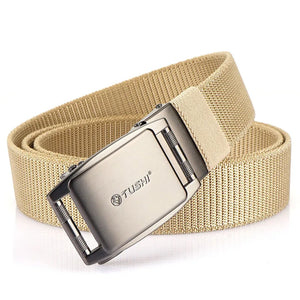 Tactical Belt Silver Buckle