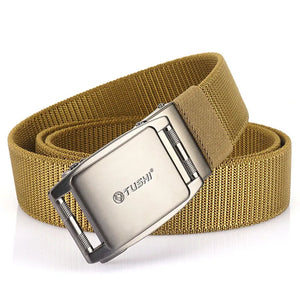 Tactical Belt Silver Buckle