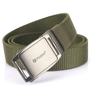 Tactical Belt Silver Buckle