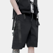 Short tactique style safari foncé pour homme