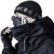 Tactical Techwear Black Beanie