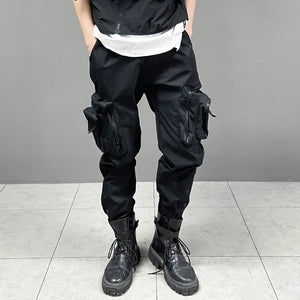Tactical Zipper Cyberpunk Pants