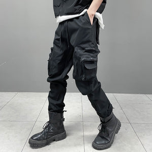 Tactical Zipper Cyberpunk Pants