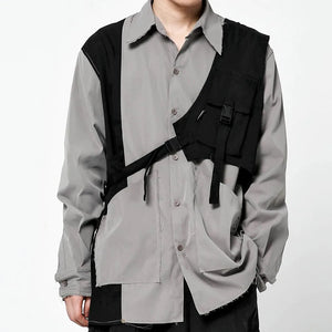 Tank Black Cargo Vest