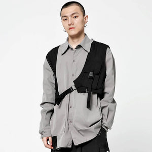 Tank Black Cargo Vest