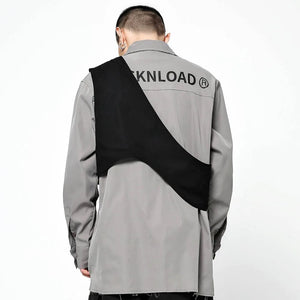 Tank Black Cargo Vest