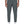 Dark Gray tapered drawstring workout pants worn front view on a white background, ankle length cut