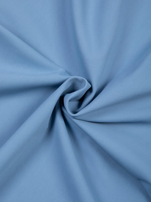 Twisted swatch of the Blue nylon and spandex knit used for the tapered drawstring workout pants