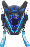 Tech Blue Helmet Cyberpunk