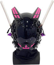 Casque Cyberpunk Tech Cosplay