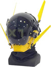 Tech Yellow Helmet Cyberpunk