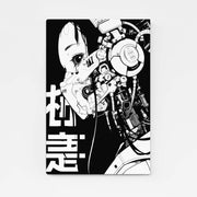 Techno Mask Cyberpunk Art