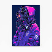 Techno Visionary Cyberpunk Art
