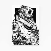 Arte Cyberpunk Al Atardecer