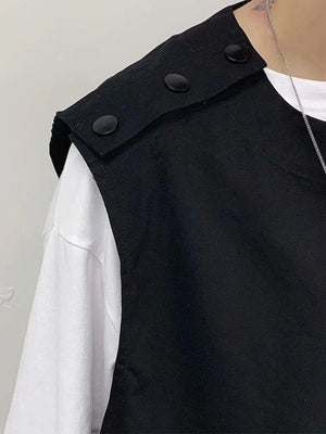 Techwear Cargo Vest Men's