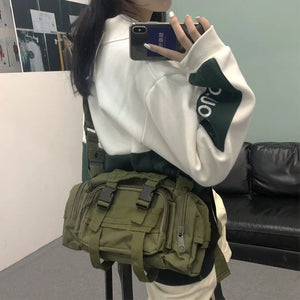 Techwear Crossbody Sling Bag