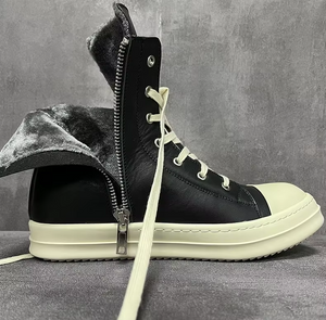 Techwear Designer Black Boots Men