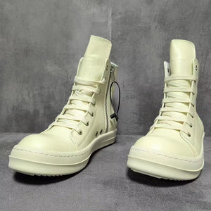 Techwear Designer Black Boots Men