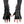 Techwear Fingerless Leather Gloves Zippers