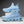 Techwear Graffiti Sneakers - Ice Blue graffiti slip-on sneakers