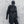 Techwear Hoodie Diagonal Zip – front view, asymmetric diagonal zip
