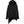 Techwear Hoodie Diagonal Zip – flat view with hood