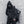 Techwear Hoodie Diagonal Zip – side front view, hood up