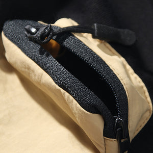 Techwear Hoodie Embroidered Cotton Pocket