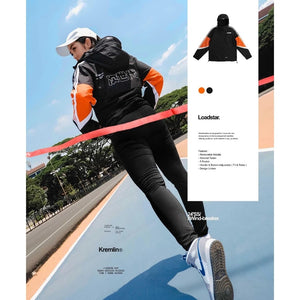 Techwear Jacket Orange